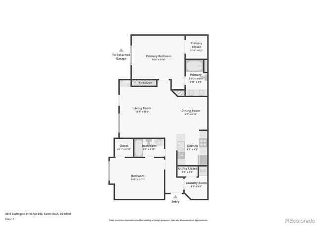 6013 Castlegate Dr W D26, Castle Rock, CO 80108