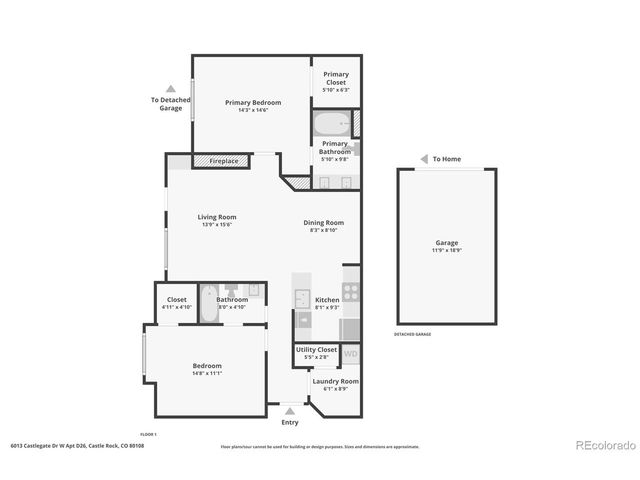 6013 Castlegate Dr W D26, Castle Rock, CO 80108