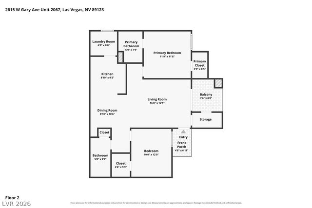 2615 West Gary Avenue 2067, Las Vegas, NV 89123