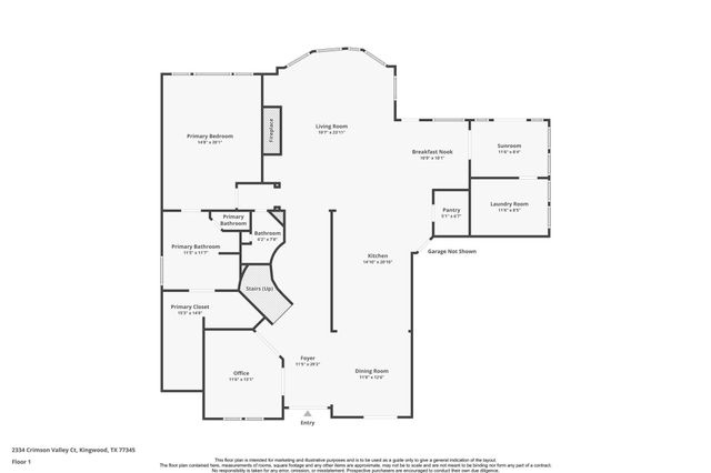 2334 Crimson Valley Court, Houston, TX 77345