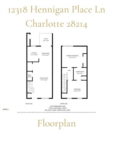 12318 Hennigan Place Lane, Charlotte, NC 28214