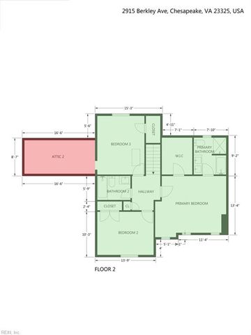 2915 Berkley AVE, Chesapeake, VA 23325