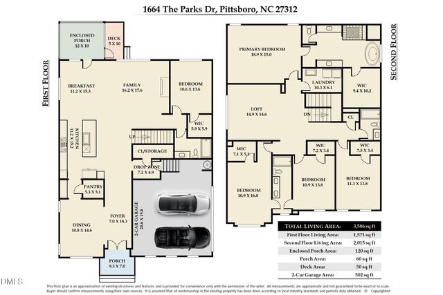 1664 The Parks Drive, Pittsboro, NC 27312