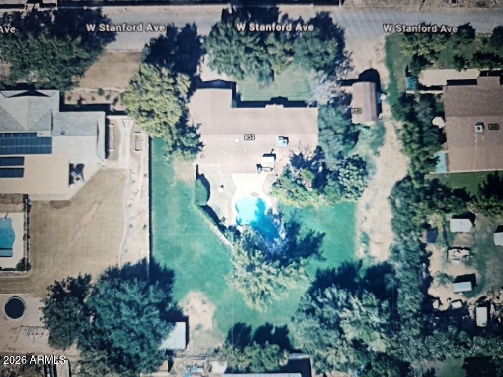 853 W STANFORD Avenue, Gilbert, AZ 85233 — exterior