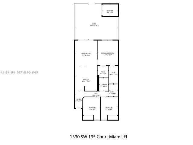 1330 SW 135th Ct, Miami, FL 33184