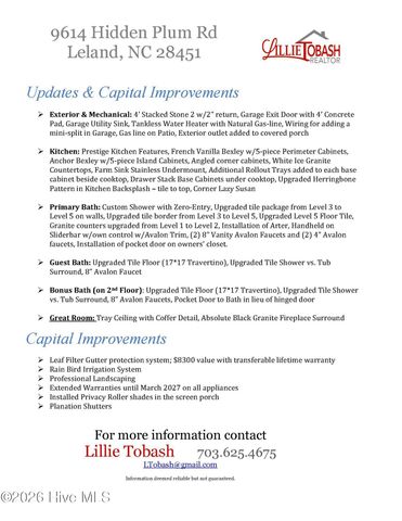 9614 Hidden Plum Road NE, Leland, NC 28451