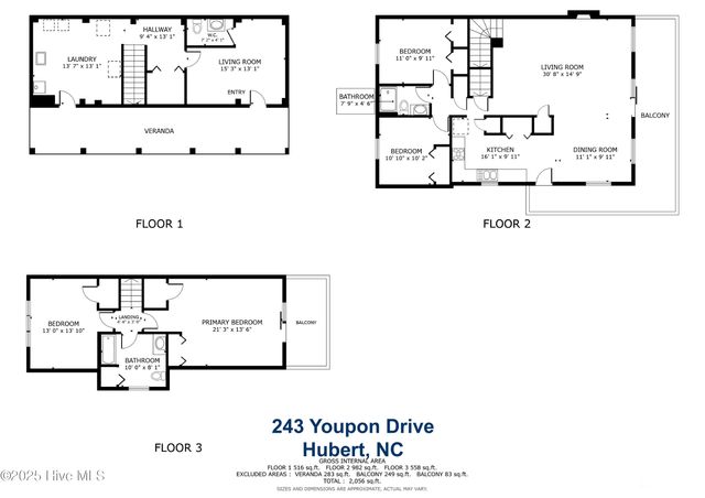 243 Youpon Drive, Hubert, NC 28539