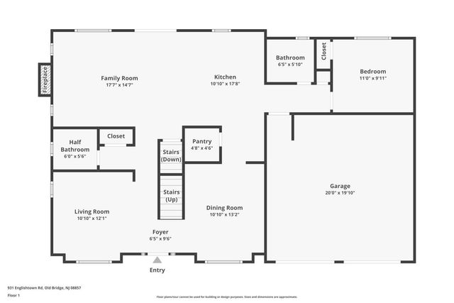 931 Englishtown Road, Old Bridge, NJ 08857