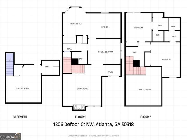 1206 Defoor Court NW 2A, Atlanta, GA 30318