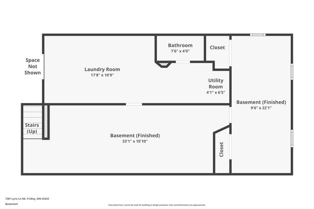 7381 Lyric Lane NE, Fridley, MN 55432