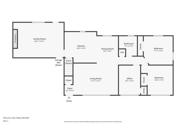 7381 Lyric Lane NE, Fridley, MN 55432