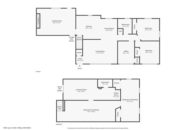 7381 Lyric Lane NE, Fridley, MN 55432