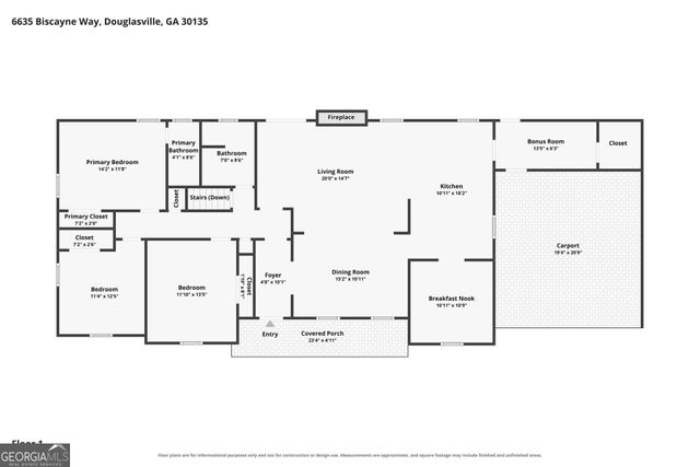 6635 Biscayne Way, Douglasville, GA 30135