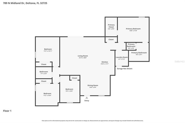 789 N MIDLAND DRIVE, Deltona, FL 32725