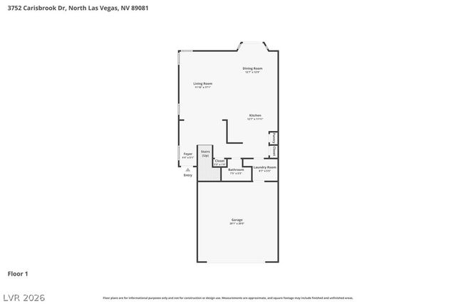 3752 Carisbrook Drive, North Las Vegas, NV 89081