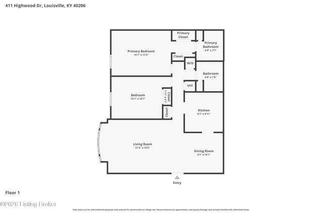 411 Highwood Dr, Louisville, KY 40206