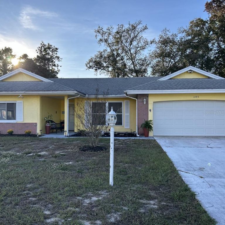 1495 BISHOP ROAD, Spring Hill, FL 34608