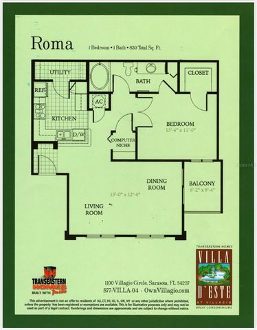 1125 VILLAGIO CIRCLE 106, Sarasota, FL 34237