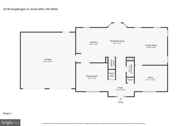22136 SNAPDRAGON CT, Great Mills, MD 20634