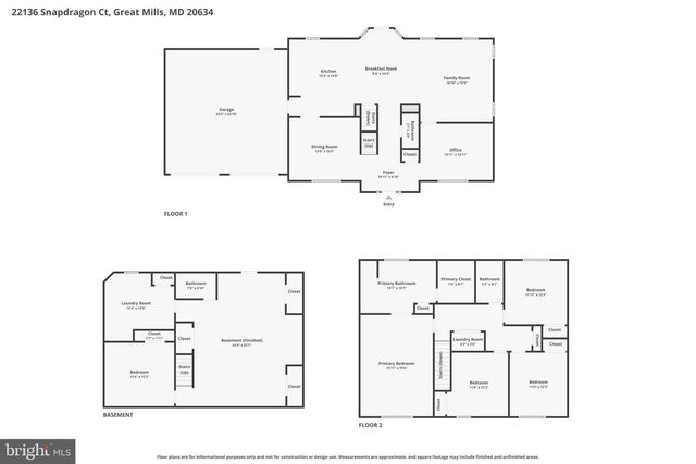 22136 SNAPDRAGON CT, Great Mills, MD 20634