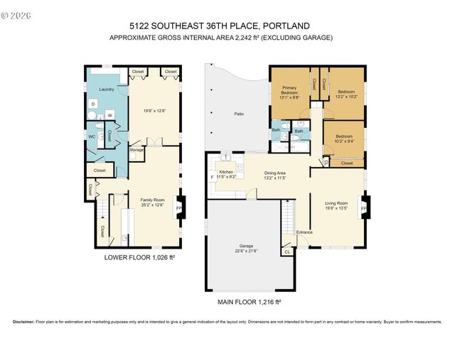 5122 Se 36TH Pl, Portland, OR 97202