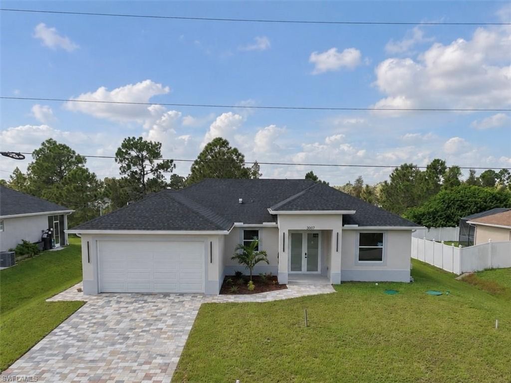 3007 32nd ST W, LEHIGH ACRES, FL 33971 — exterior