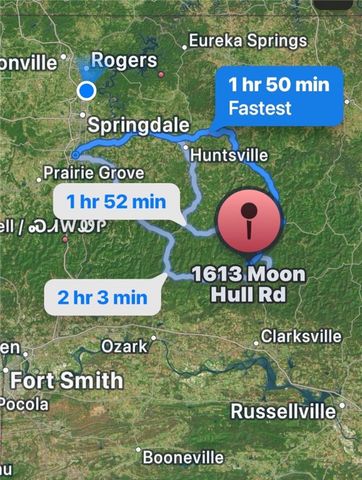 1613 Moonhull Road, Oark, AR 72852