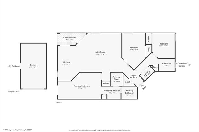 1427 Seagrape Cir, Weston, FL 33326