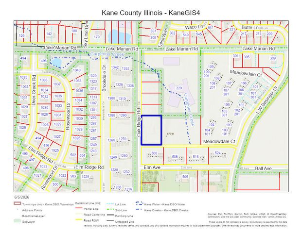 Lot 15 Oak Ridge Road, Carpentersville, IL 60110