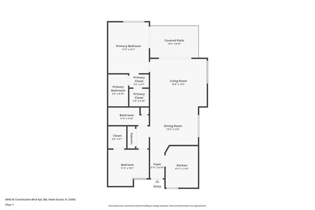 6940 SE Constitution Boulevard 206, Hobe Sound, FL 33455