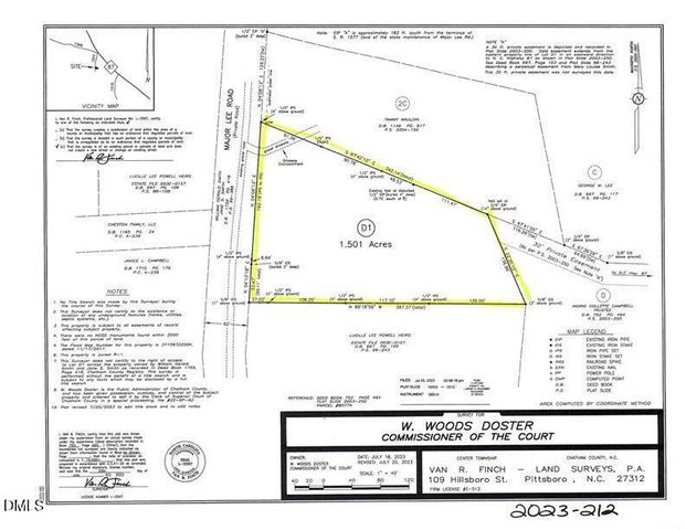 0 Major Lee Road, Pittsboro, NC 27312