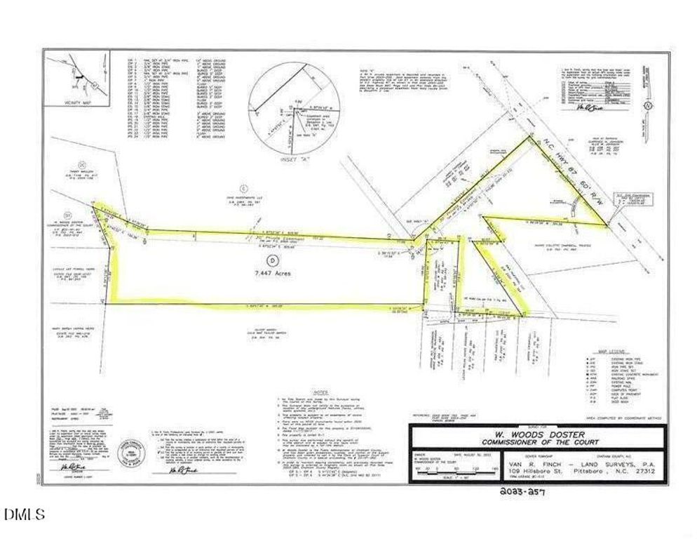 0 Major Lee Road, Pittsboro, NC 27312