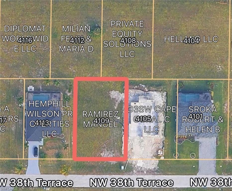 4109 NW 38 TER, CAPE CORAL, FL 33993 — exterior
