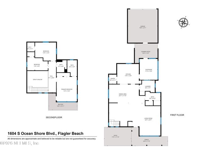 1604 S S OCEAN SHORE Boulevard, Flagler Beach, FL 32136
