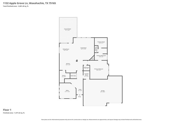 1132 Apple Grove Lane, Waxahachie, TX 75165