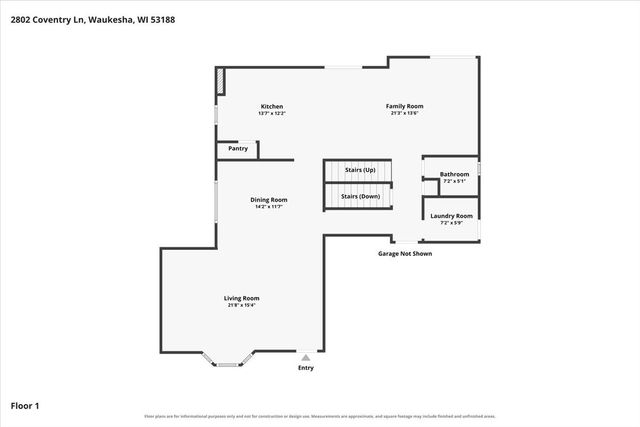 2802 Coventry LANE, Waukesha, WI 53188