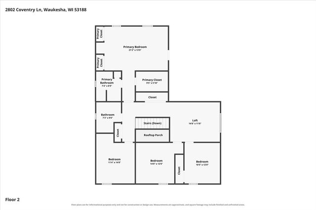2802 Coventry LANE, Waukesha, WI 53188