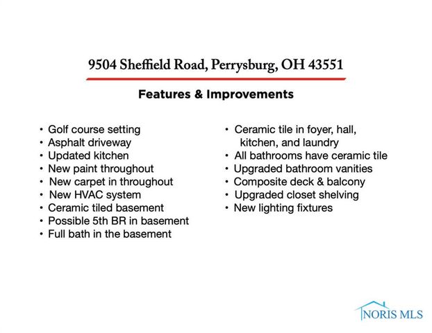 9504 Sheffield Road, Perrysburg, OH 43551