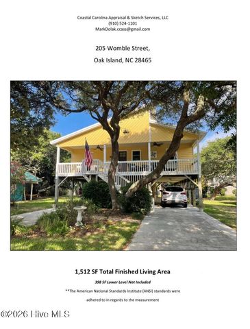 205 Womble Street, Oak Island, NC 28465