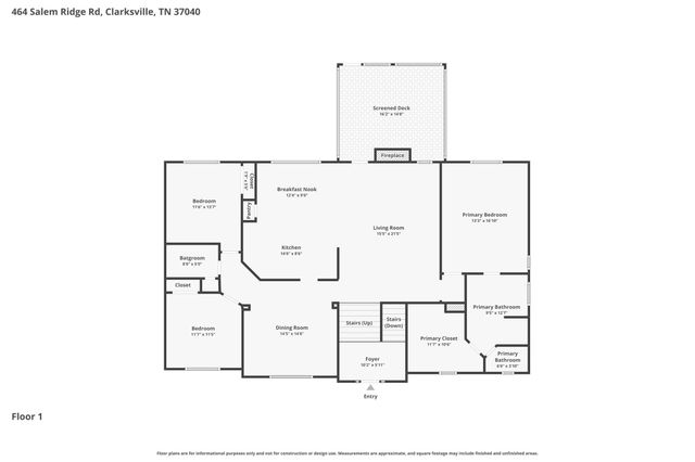 464 Salem Ridge Rd, Clarksville, TN 37040