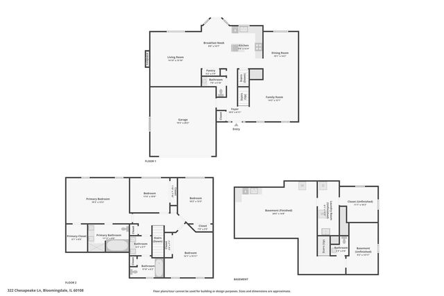 322 Chesapeake Lane, Bloomingdale, IL 60108