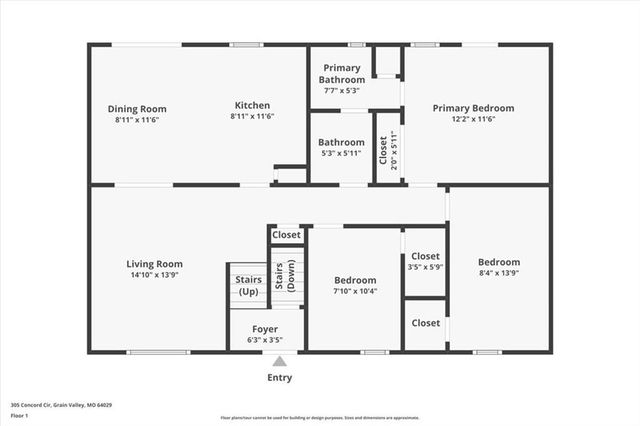 305 Concord Circle, Grain Valley, MO 64029