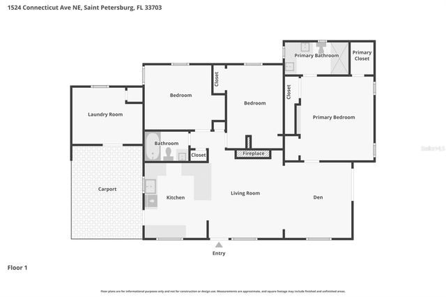 1524 CONNECTICUT AVENUE NE, St Petersburg, FL 33703