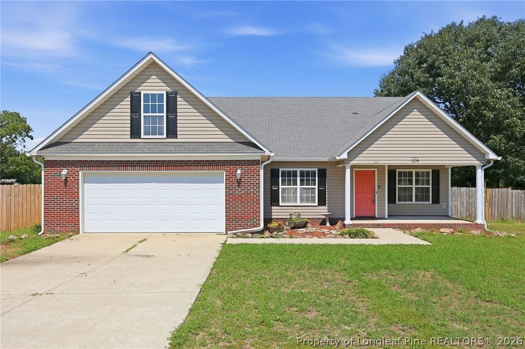 205 Bonney Lane, Fayetteville, NC 28306 — exterior