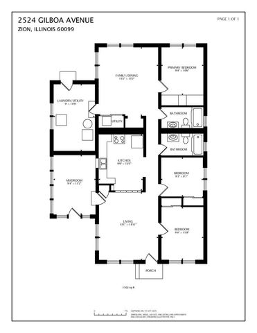 2524 Gilboa Avenue, Zion, IL 60099