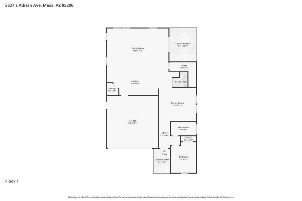 5627 E Adrian Avenue, Mesa, AZ 85206