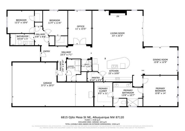6815 Ojito Mesa Street NW, Albuquerque, NM 87120