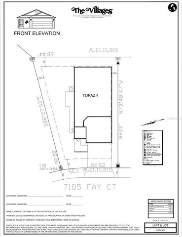 7185 FAY COURT, The Villages, FL 34762