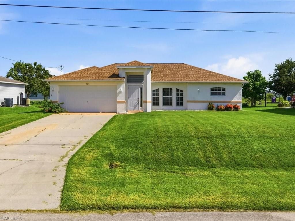 203 24th TER, CAPE CORAL, FL 33909 — exterior