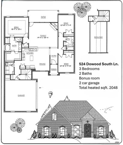 524 Dogwood South Lane, Haughton, LA 71037